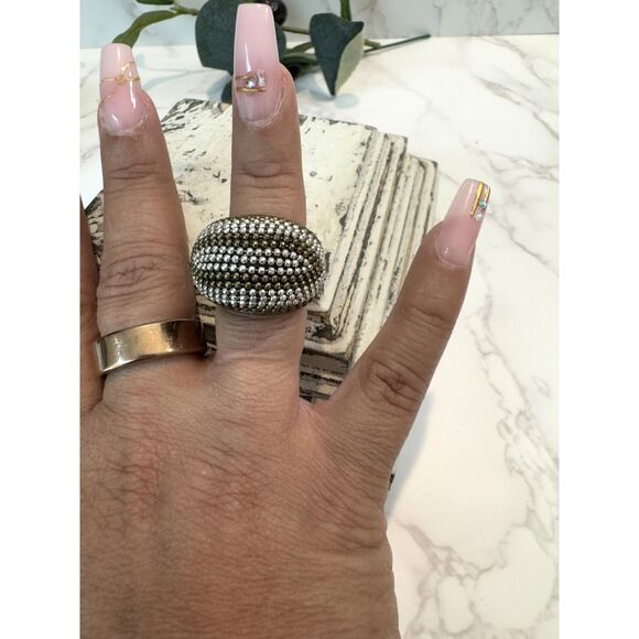 Stunning Brutalist Copper Ring - Picture 7 of 9